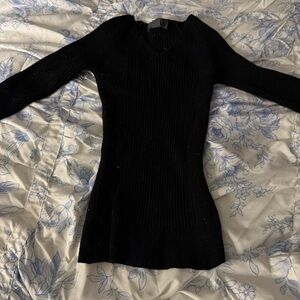 Primark Black V-Neck Women's Sweater